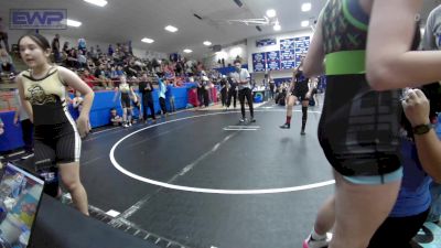 110-117 lbs Rr Rnd 2 - Lizzy Pryor, Chandler Takedown Club vs Breana Navas, Henryetta Knights Wrestling Club