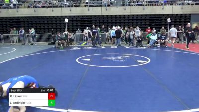 95 lbs Quarterfinal - Ryder Linker, Spring Grove vs Logan Ardinger, Hagerstown