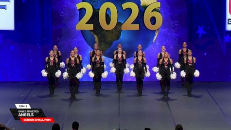 Dance Athletics - Angels [2026 Senior Small Pom Semis] 2026 The Dance Worlds