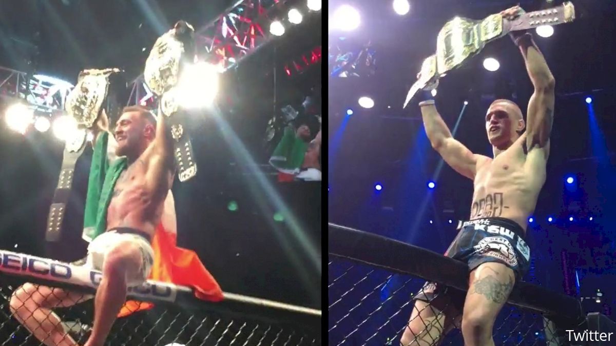 'Polish Zombie' Celebrates Like Former TUF Coach Conor McGregor