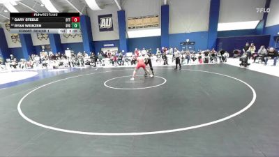 184 lbs Champ. Round 1 - Gary Steele, Otterbein University vs Ryan Weinzen, St. Vincent College