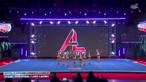 A-List Athletics - Lady Lavish [2026 L6 Senior - XSmall Day 2] 2026 NCA All-Star National Championship