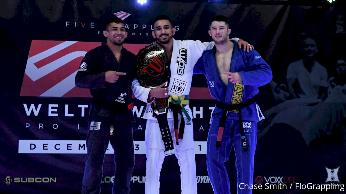 Edwin Najmi Submits Two Opponents To Win Five Grappling Super League