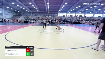 90 lbs Rr Rnd 1 - Joseph DePaolo, All-American Wrestling Club vs Michael Woodard, Alabama Elite