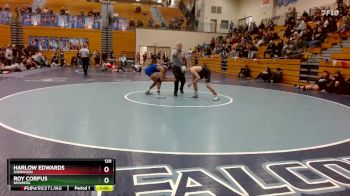 120 lbs Cons. Semi - Harlow Edwards, Sherwood vs Roy Corpus, Newberg