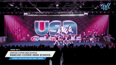 Rancho Cotate High School - Rancho Cotate High School [2025 High School Band Chant - Medium Day 2] 2025 USA Spirit Natl's/Collegiate Champs/Jr. Natl's