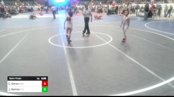 66 lbs Semifinal - Cree Garza, Spokane Wrestling vs Julian Ramos, EP Enforcers