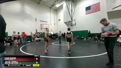 120 lbs Case Baker, Buffalo High vs Jacob Jewell, Worland High School