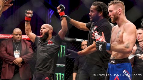 Demetrious Johnson Retains Title After Early Scare