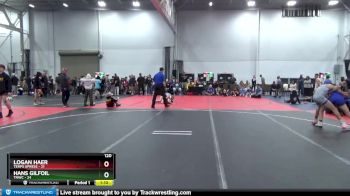 120 lbs Round 3 (4 Team) - Hans Gilfoil, TNWC vs Logan Haer, Terps Xpress