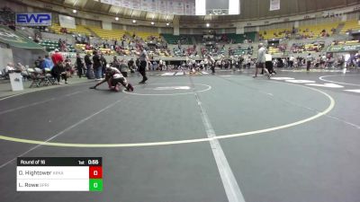 132 lbs Round Of 16 - Duke Hightower, Arkansas vs Luke Rowe, Springdale Youth Wrestling Club