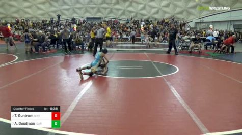 60 lbs Quarterfinal - Talea Guntrum, (Oak Glen) vs Andrew Goodman, (Carlynton)