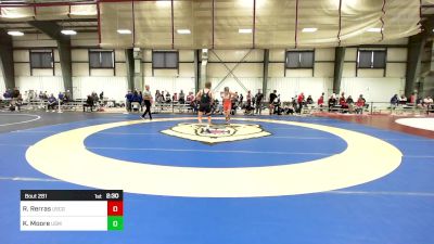 141 lbs Quarterfinal - Robert Rerras, Coast Guard vs Kyle Moore, Southern Maine