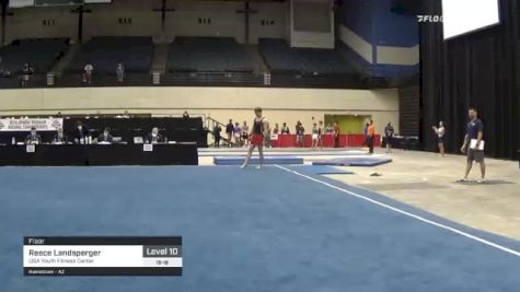 Reece Landsperger - Floor, USA Youth Fitness Center - 2021 USA Gymnastics Development Program National Championships