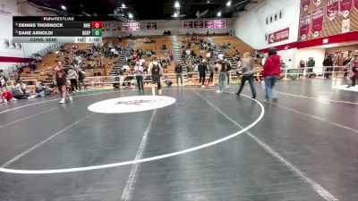 150 lbs Cons. Semi - Dennis Thornock, Riverton vs Dane Arnoldi, Rock Springs