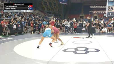 115 lbs Champ. Rd Of 16 - Hepua Salter, Hawaii vs Erica Irvine, Iowa