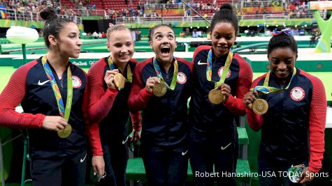 12 Olympic Medals Highlight Record Year for USA Gymnastics