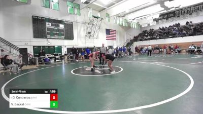 160 lbs Semifinal - Darlene Contreras, Santa Fe vs Vida Beckel, Cypress