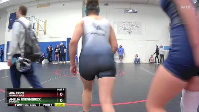 138 lbs Quarterfinal - Ava Price, Thunder Ridge vs Amelia Roennebeck, Syracuse