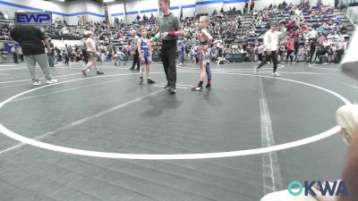 67 lbs Quarterfinal - Camden Cloyd, Noble Takedown Club vs Rhett Mudgett, Choctaw Ironman Youth Wrestling