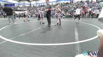 67 lbs Quarterfinal - Camden Cloyd, Noble Takedown Club vs Rhett Mudgett, Choctaw Ironman Youth Wrestling