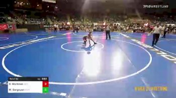 58 lbs Rd Of 32 - Bryar Wortman, Threestyle vs Mike Sargsyan, Miami Wrestling Club