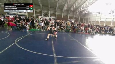 70 lbs Cons. Round 3 - Brecken Reyes, Wasatch Wrestling Club vs Eldon Wright, Wasatch Wrestling Club
