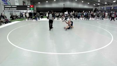 156.2-156.4 lbs Champ. Round 2 - Conner Yerka, Empire Wrestling Club vs Jesus Alvarez, Team Idaho Wrestling Club