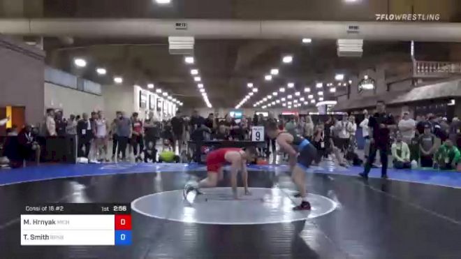 65 kg Consi Of 16 #2 - Mitchel Hrnyak, Michigan vs Ty Smith, Brunson UVRTC