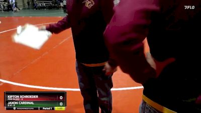 50 lbs Placement (4 Team) - Kipton Schroeder, Pine Island vs Jaxon Cardinal, K-M