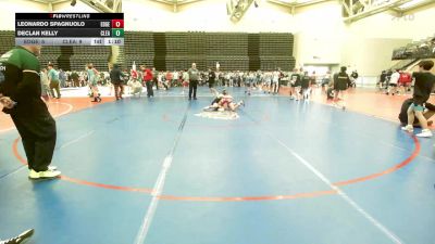 89 lbs Rr Rnd 5 - Leonardo Spagnuolo, Edge Wrestling vs Declan Kelly, Clearview MS