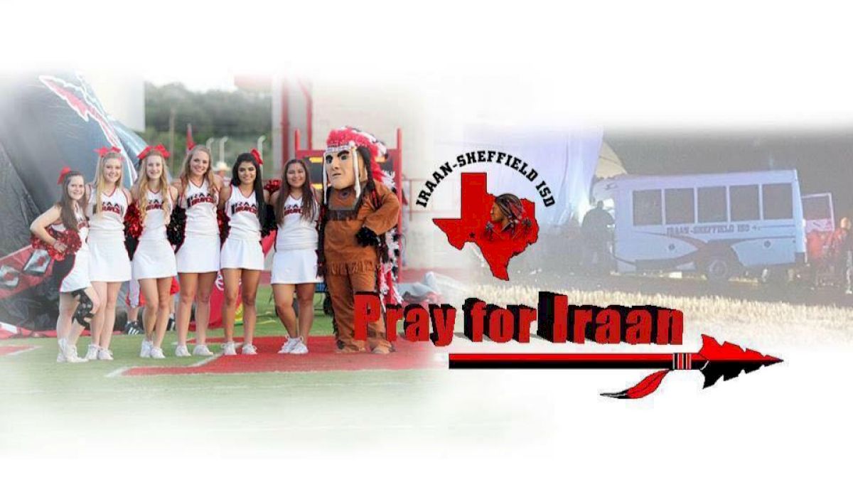 Texas Cheerleaders Unite To Support Iraan High School Cheer Team