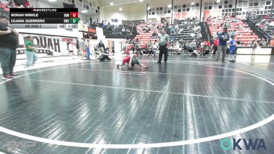 62-67 lbs Rr Rnd 2 - Norah Winkle, Raw Wrestling Club vs Liliana Guerrero, Brushy Wrestling Club