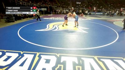 I-285 lbs Cons. Round 2 - Timmy Duke, Minisink Valley vs Troy Johnson, Webster Schroeder