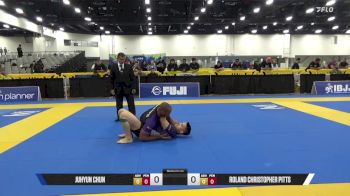 Roland Christopher Pitts vs Juhyun Chun 2025 World IBJJF Jiu-Jitsu No-Gi Championship
