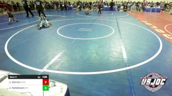 75 lbs Round Of 16 - John Dennis, Marlow Outlaws vs Joseph Noteboom, Bison Takedown Club