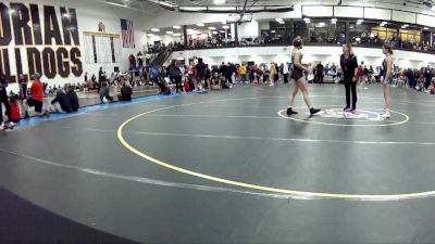 124 A Quarterfinal - Francesca Lo Greco, Brock University vs Annesley Day, Tiffin University