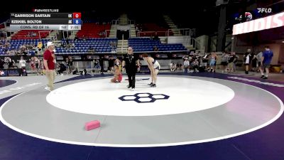 144 lbs Cons. Rd Of 16 - Garrison Sartain, OK vs Ezekiel Bolton, AK
