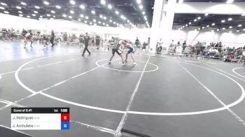 116 lbs Consi Of 8 #1 - Jamel Rodriguez, DUB Wrestling vs Johnny Archuleta, Other Team