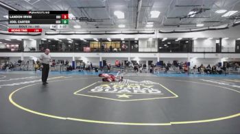 165 lbs Cons. Round 3 - Landon Irvin, Ohio Northern vs Joel Carter, Heidelberg