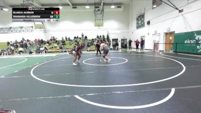 180 lbs Round 2 - Blanca Aleman, Fresno City vs Shanaria Killebrew, Bakersfield College