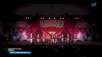 Cheer Infinity Allstars - Code 4 [2025 L4 Senior Open Coed - D2 Day 2] 2025 Spirit Sports Myrtle Beach Nationals