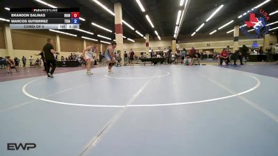 215 lbs Consi Of 4 - Brandon Salinas, Dead Shot Wrestling Club vs Marcos Gutierrez, Texas