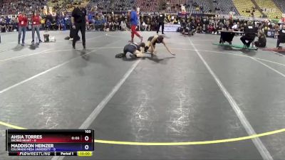 110 lbs Round 1 (16 Team) - Stefana Jelacic, Lourdes vs Emma Baertlein, Southern Oregon University