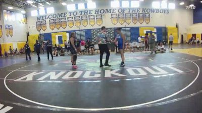 235 lbs Round 2 (6 Team) - Kenzie Barrett, Eagles WC vs Alesia Morrison, The Outsiders