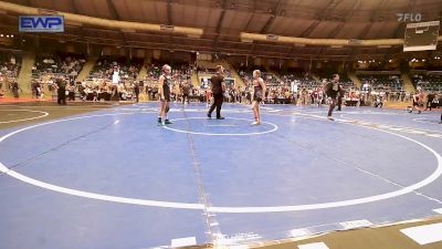 98 lbs Rr Rnd 3 - Paislee Loyd, Wagoner Takedown Club vs Abrianne Halapy, Tulsa Blue T Panthers