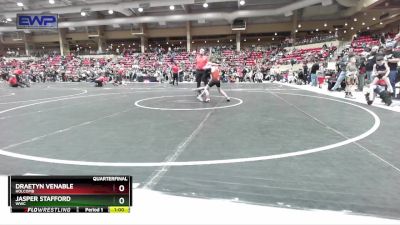 76 lbs Quarterfinal - Draetyn Venable, Holcomb vs Jasper Stafford, WWC