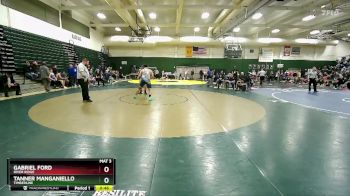 215 lbs Cons. Round 2 - Tanner Manganiello, Timberline vs Gabriel Ford, River Ridge