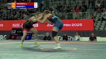 76 kg Round 2: Yelena Makoyed, USA vs Valeriia Trifonova, AIN