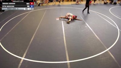 Champ. Round 1 - Smara Addow, Wayzata vs Etta Mercier, Summit Wrestling Academy